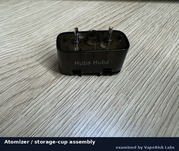 Higo BB4000 atomizer / storage-cup assembly