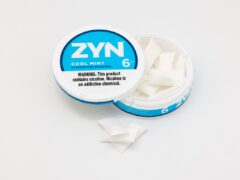 Nicotine pouch can and pouches used for New York nicotine pouch tax coverage