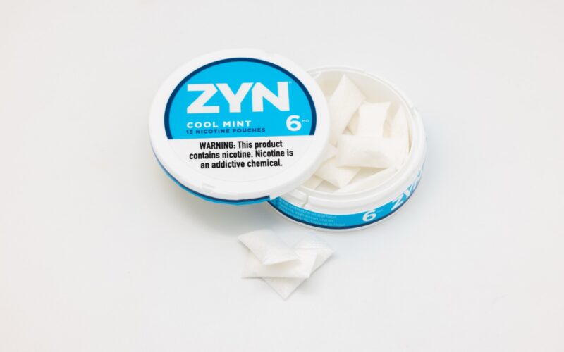 Nicotine pouch can and pouches used for New York nicotine pouch tax coverage