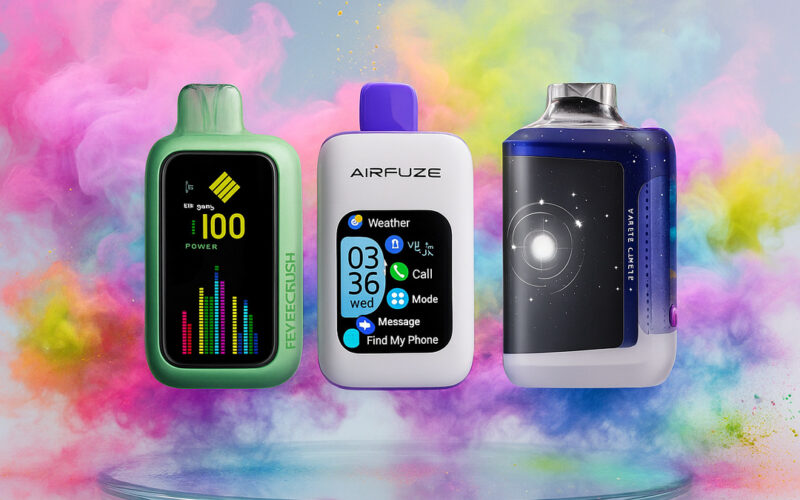Spec Analysis: Smart Screens on Disposable Vapes
