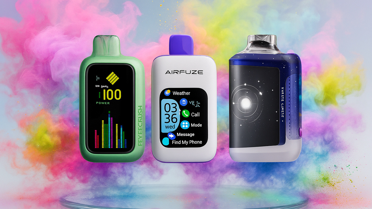 Spec Analysis: Smart Screens on Disposable Vapes