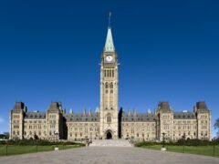 Canadian Parliament Hill used for coverage of Health Canada's proposed online vape age-verification rules