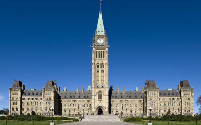 Canadian Parliament Hill used for coverage of Health Canada's proposed online vape age-verification rules