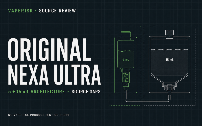 Original NEXA Ultra source-led record: official fields and evidence gaps